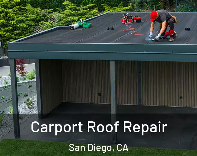  Carport Roof Repair San Diego, CA