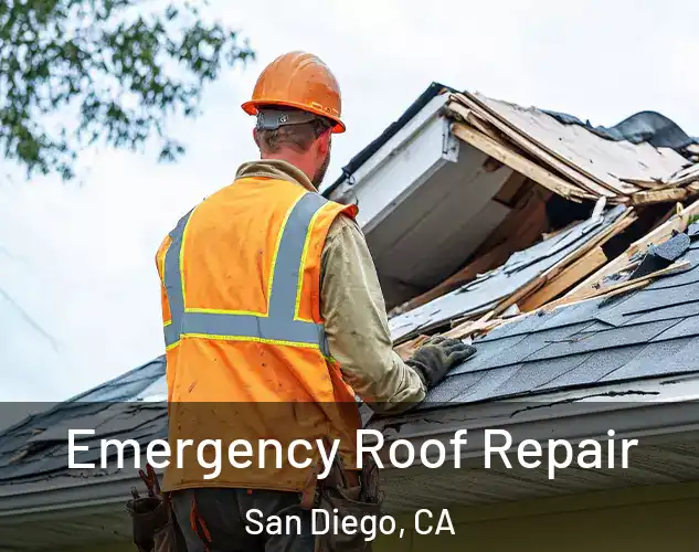  Emergency Roof Repair San Diego, CA