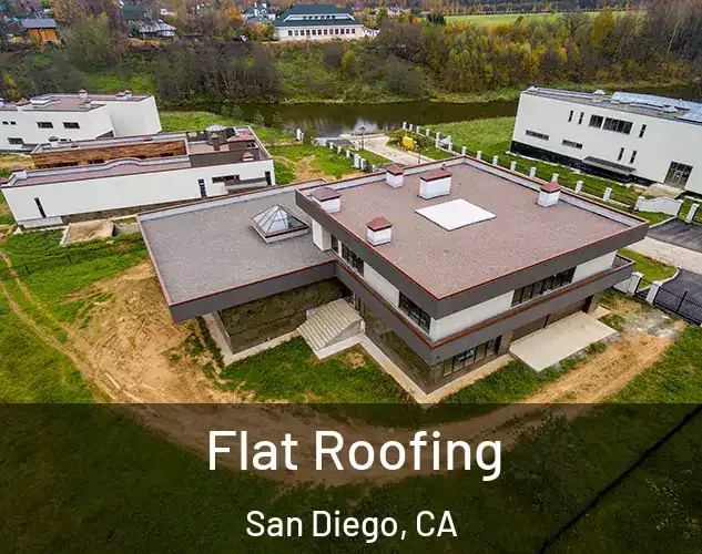  Flat Roofing San Diego, CA