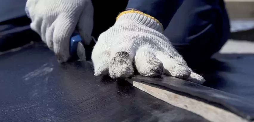 Rubber Roof Seam Repair in San Diego