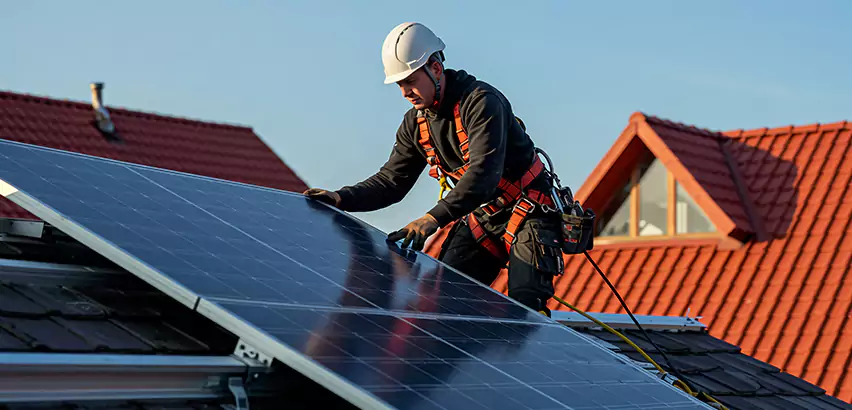 Solar Panels on Steel Roof Installation in San Diego