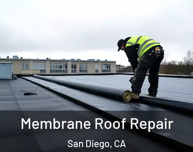 Membrane Roof Repair San Diego, CA