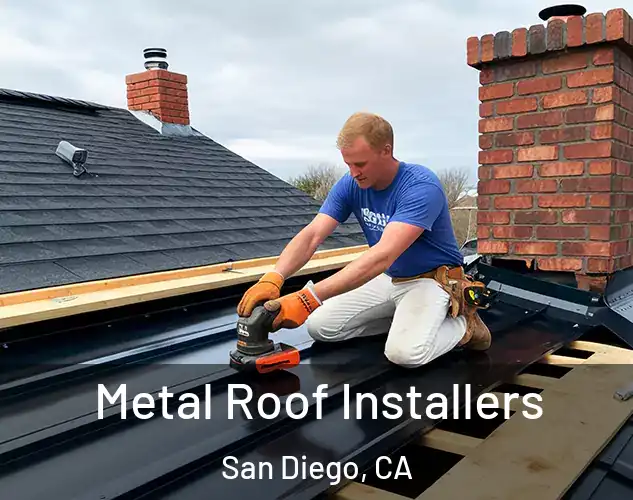  Metal Roof Installers San Diego, CA