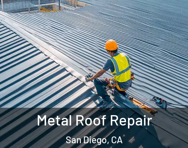  Metal Roof Repair San Diego, CA