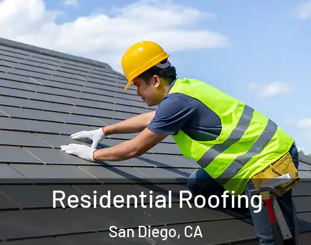  Residential Roofing San Diego, CA