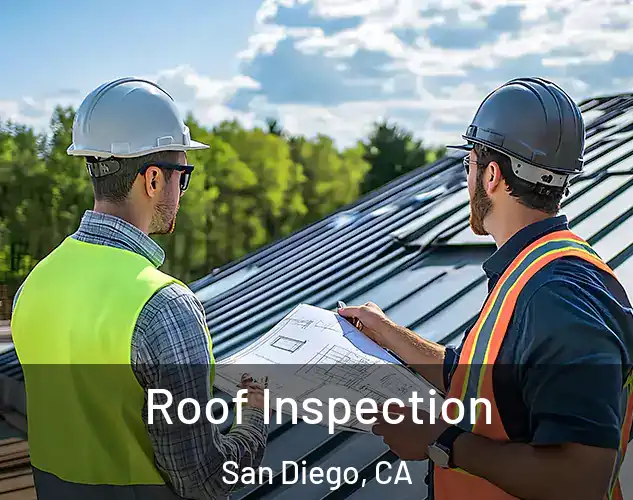  Roof Inspection San Diego, CA