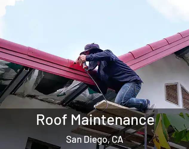 Roof Maintenance San Diego, CA