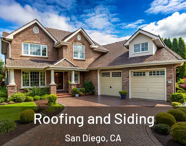  Roofing and Siding San Diego, CA