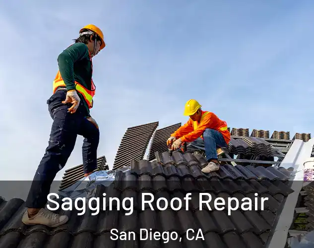  Sagging Roof Repair San Diego, CA