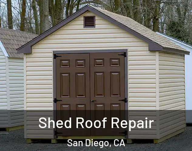  Shed Roof Repair San Diego, CA