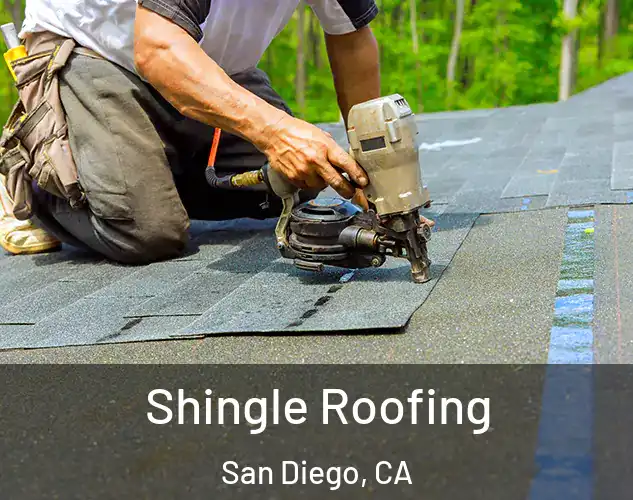  Shingle Roofing San Diego, CA