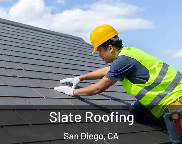  Slate Roofing San Diego, CA
