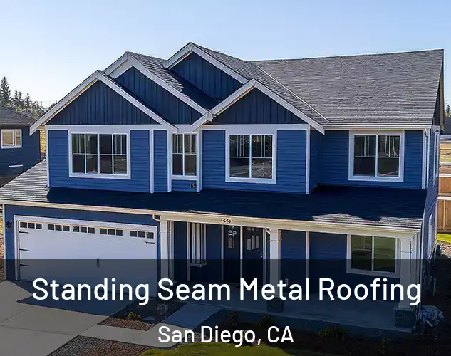  Standing Seam Metal Roofing San Diego, CA