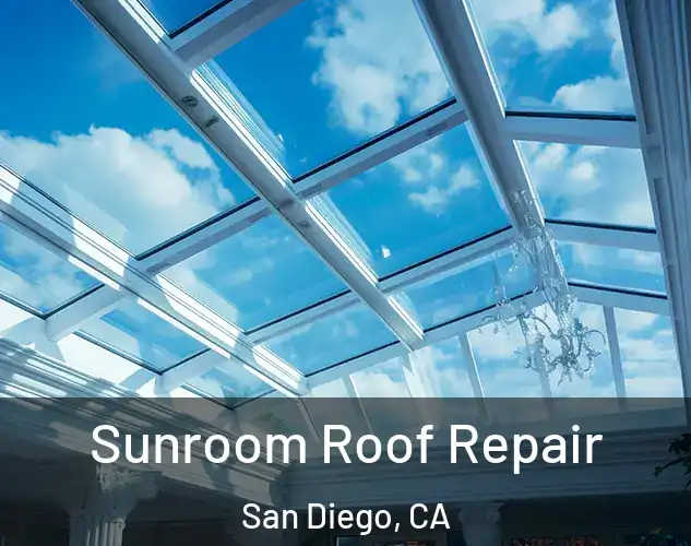  Sunroom Roof Repair San Diego, CA
