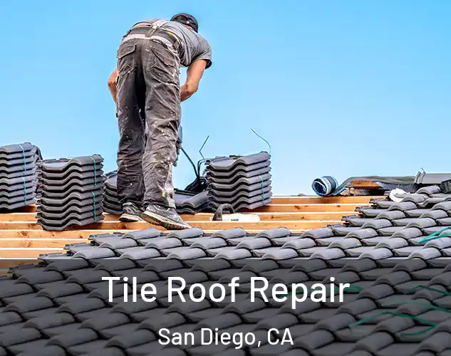  Tile Roof Repair San Diego, CA